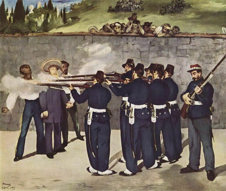 L'histoire à distance. Manet et l’exécution de l’empereur Maximilien du Mexique