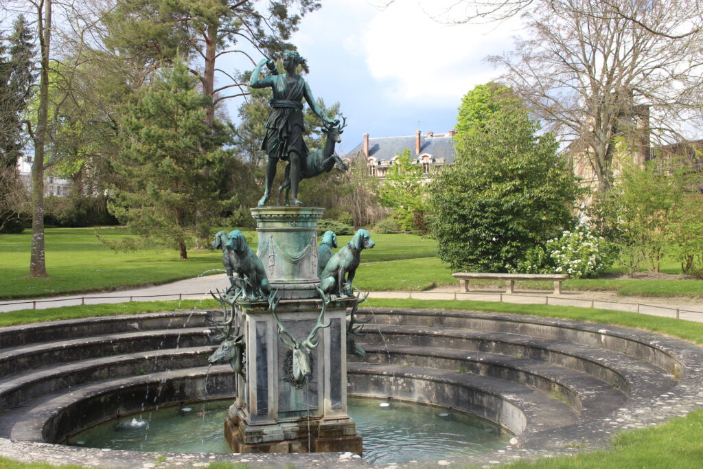 Visite des jardins de Diane et de la Galerie des Cerfs