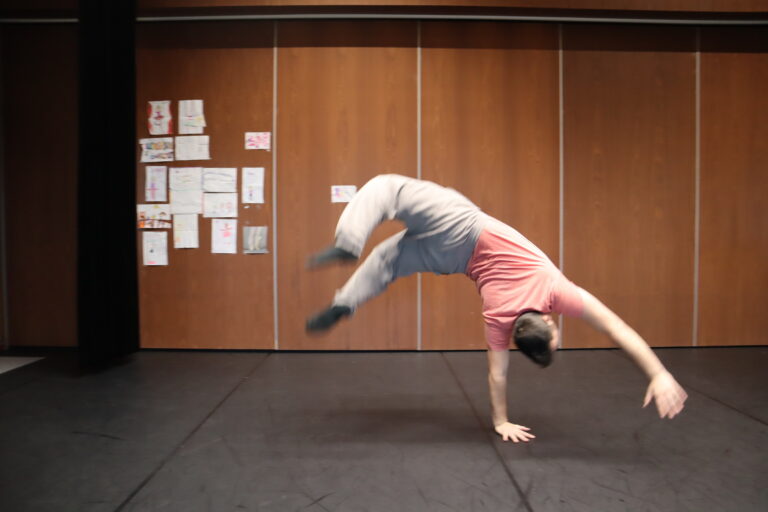 Breakdance à Fontainebleau