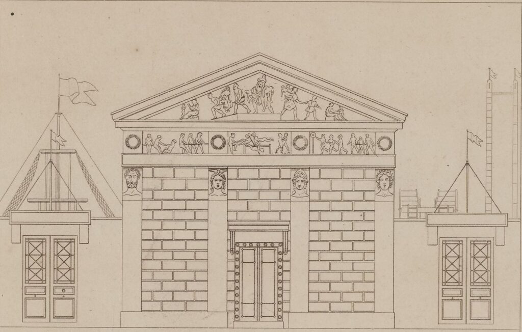 Gymnastique et beaux-arts (1800-1850)