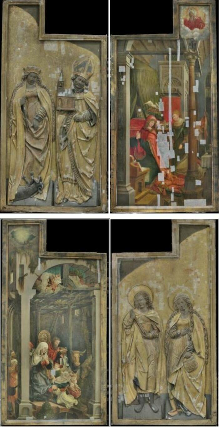 La restauration du retable de Rodern