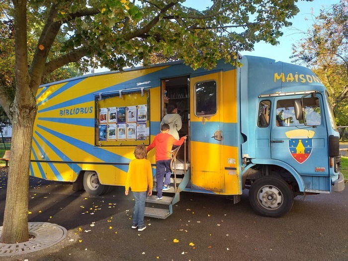 Animations du bibliobus des Médiathèques de Maisons Alfort