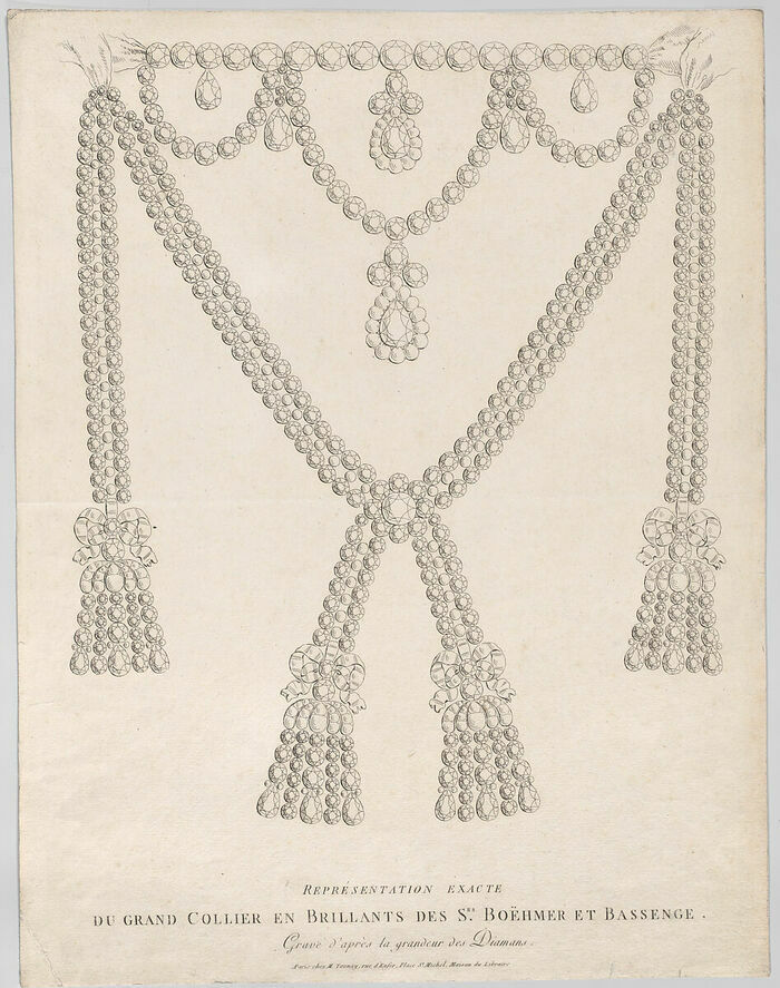 L’objet du scandale : retour sur « l’affaire du collier de la reine »