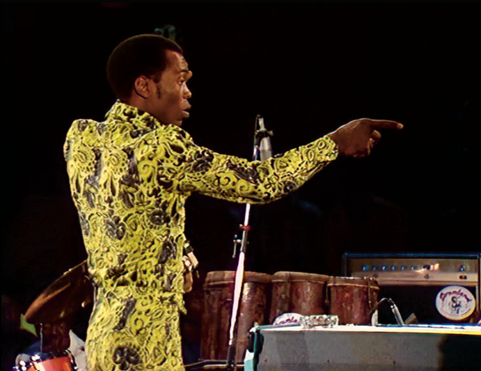 Captation du concert de Fela au Festival de jazz de Berlin, 1978