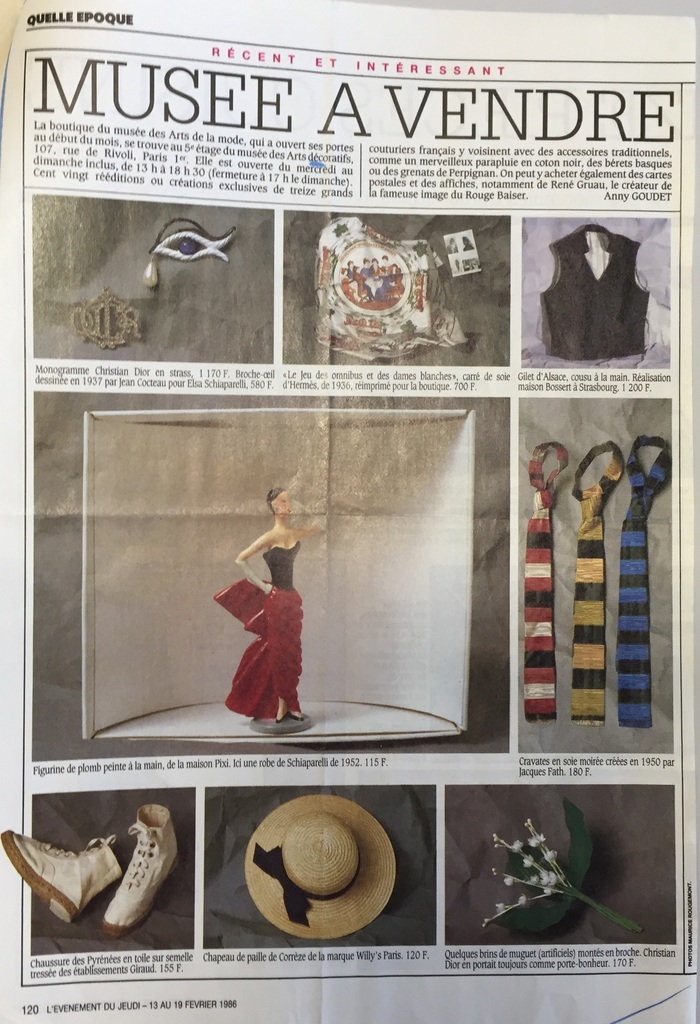 Musée à vendre. Discours et pratiques autour de la mode et du patrimoine en France (1977-1986)