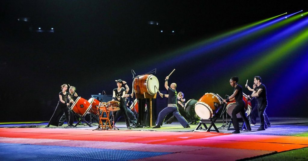 Concert de wadaiko (Paris Taiko Ensemble)