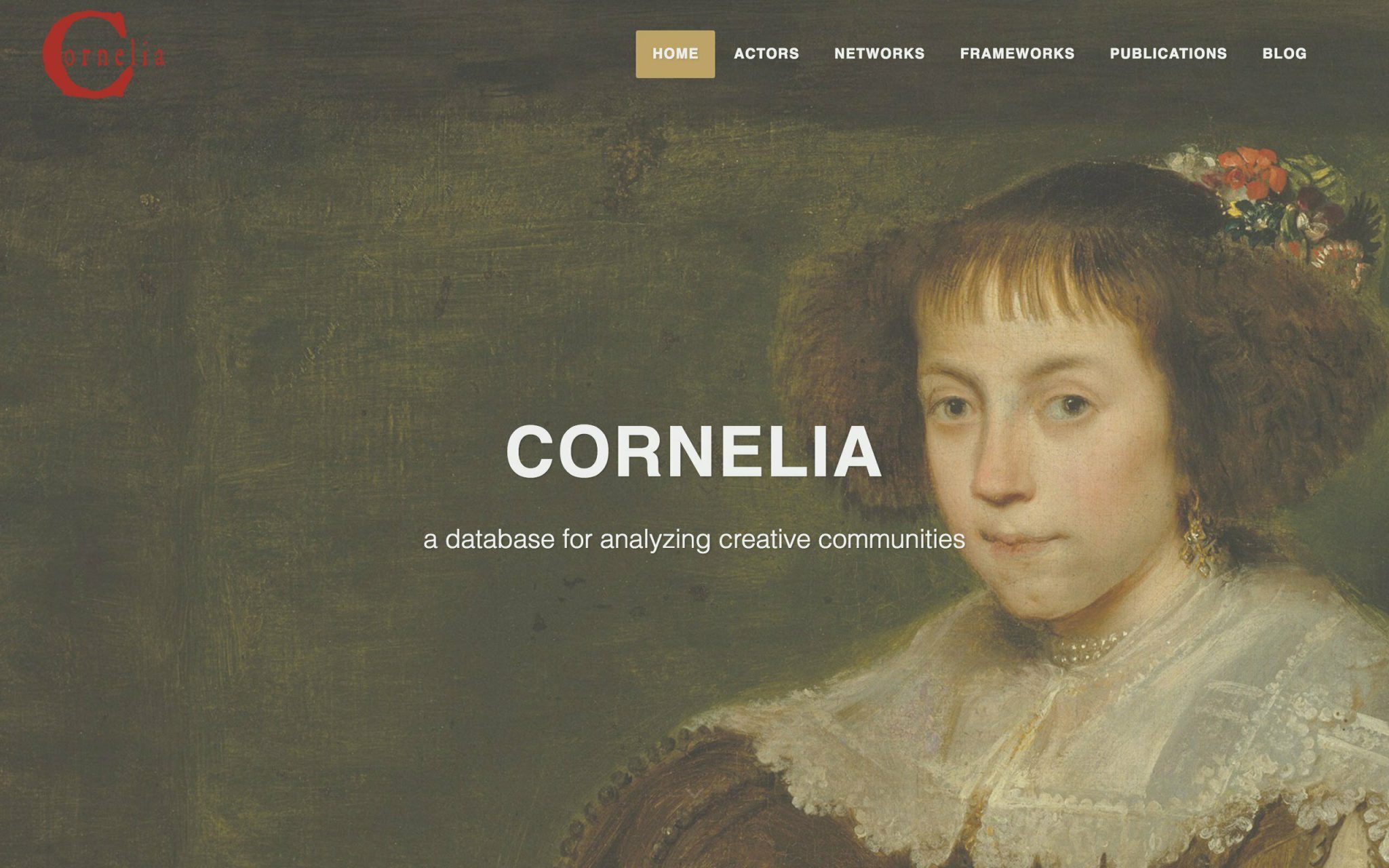 Project Cornelia & Slow Digital Art History Festival de l'Histoire de