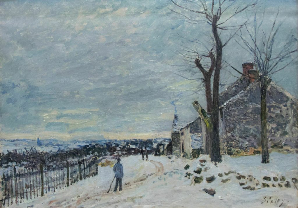 Effets de neige impressionnistes : une décennie d’hivers entre art et climat