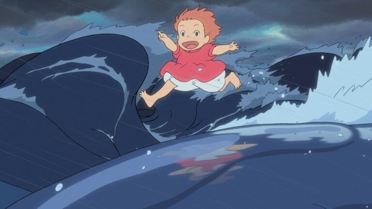 Ponyo sur la falaise