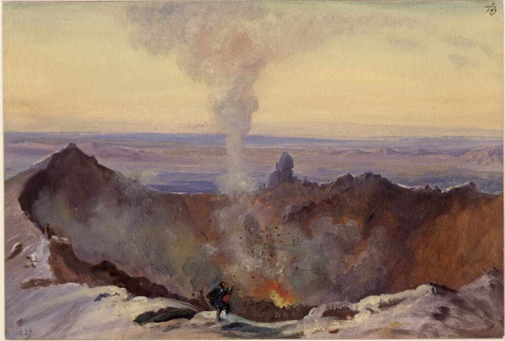 Refaire l’horizon de la Terre : paysages et volcans américains au XIXe siècle