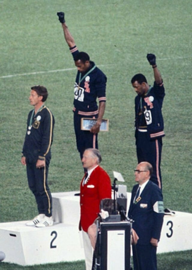 Mexico 68 : l’image d’un podium